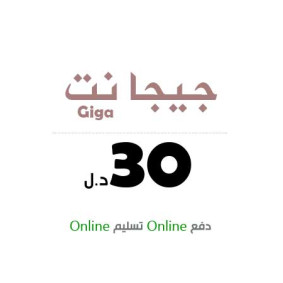 جيجا نت - 30 دينار