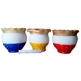 احواض ورد ثلاثية