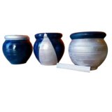 احواض ورد ثلاثية