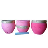 احواض ورد ثلاثية