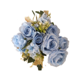 باقة ورد صناعية - متوفر الوان مختلفة