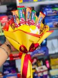 باقة ورد مع شكلاتة